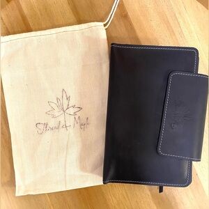 Thread & Maple Notions Clutch Navy Blue